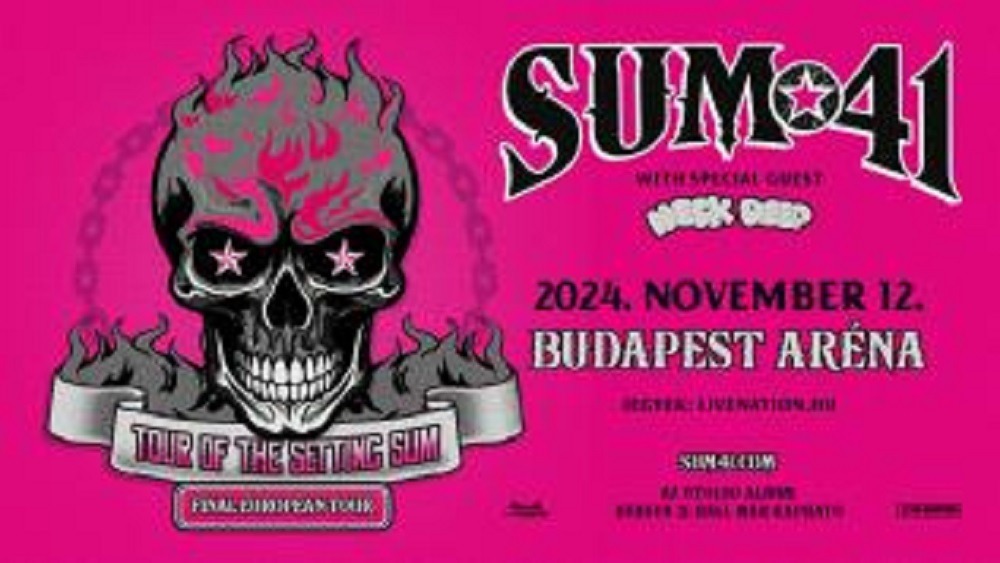 sum41 koncert budapest 2024
