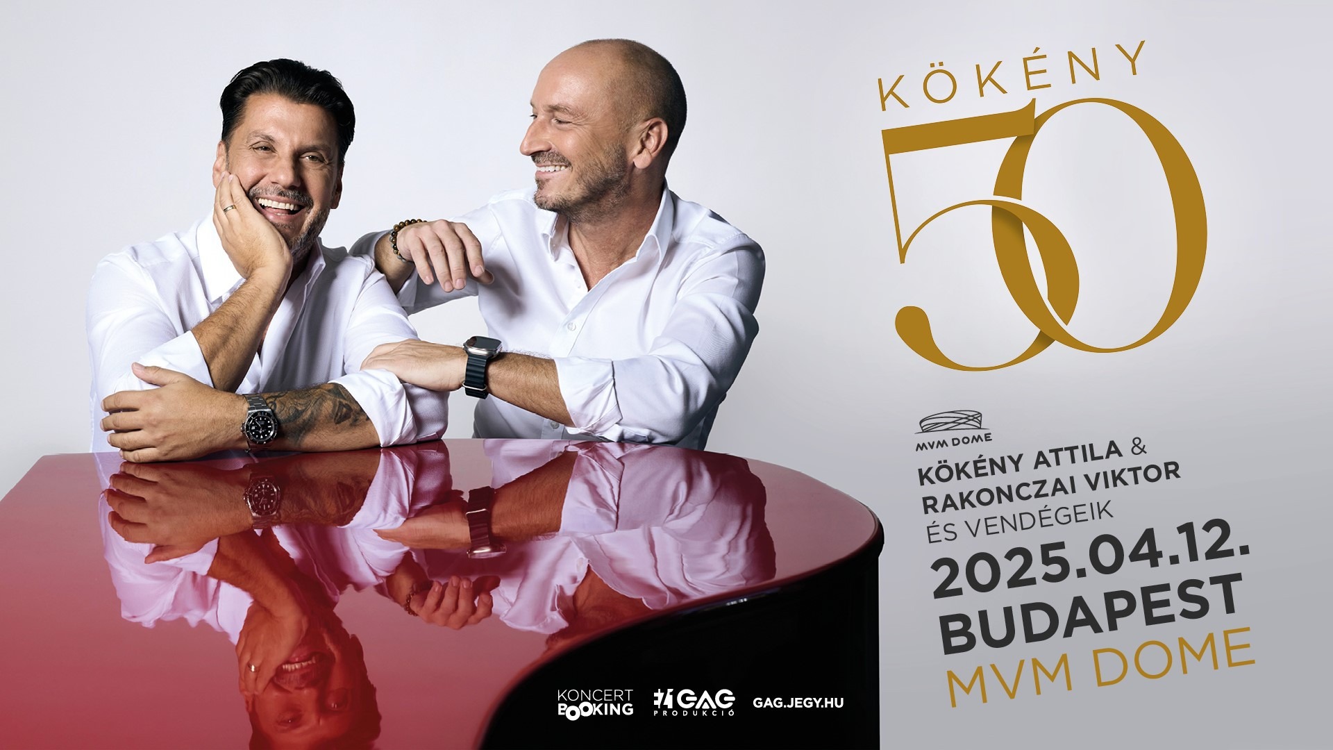 kökény attila 50 koncert mvm dome budapest