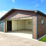 DELUX szigetelt mobilgarázs