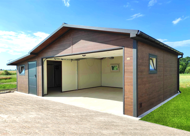 DELUX szigetelt mobilgarázs