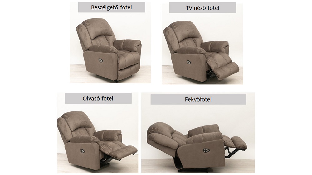 több célú relax fotel Jóbarátok fotel