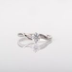 minimalista gyémánt ékszer