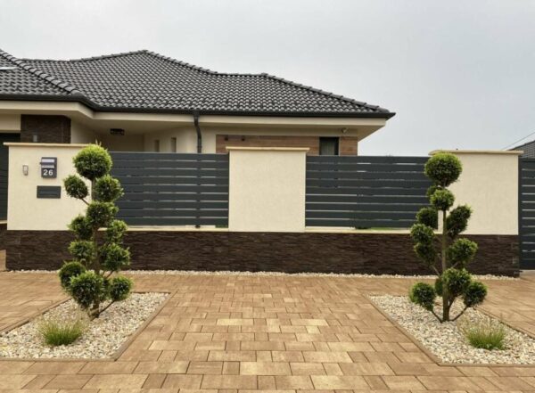 alumínium kerítés